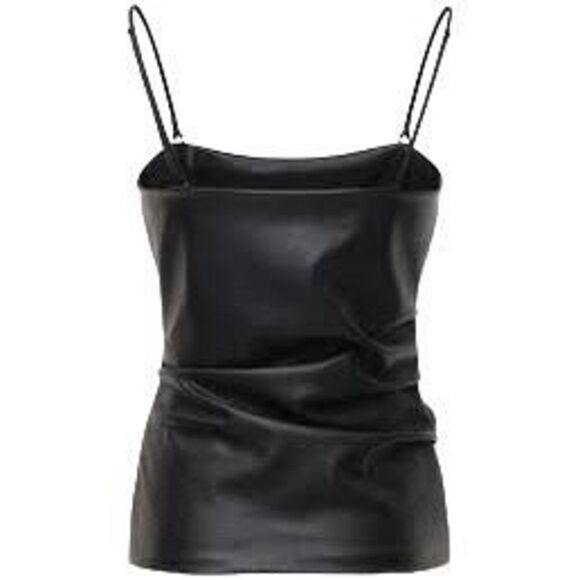 NWT Wolford Edie Corsage Tube Top Faux Leather - Picture 7 of 16